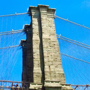 Private, guided, walking tours of New York City, Brooklyn Bridge, New York Tours by Gary