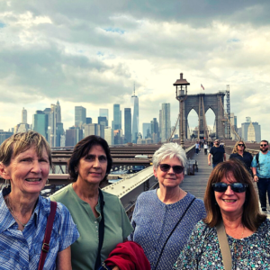 Private, guided, walking tours of New York City, Brooklyn Bridge, New York Tours by Gary
